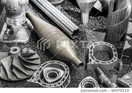 various manufactured parts of the 3D printer are printed with metals various manufactured parts of the 3D printer are printed with metals 90970519
