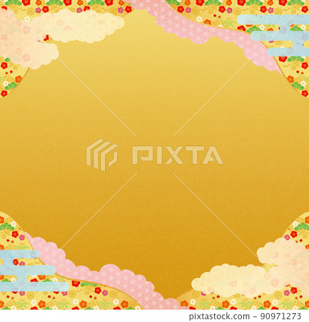Background material-Japanese pattern Shochikuume 2022-6 Fri Background material-Japanese pattern Shochikuume 2022-6 Fri 90971273