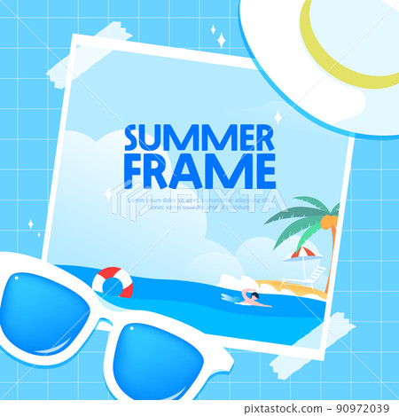 Various summer design frames 09 90972039