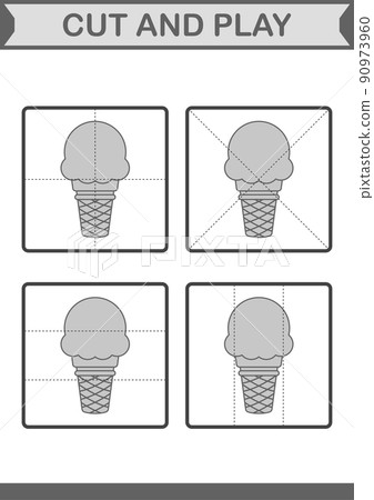 Cut and play with Ice Cream 90973960