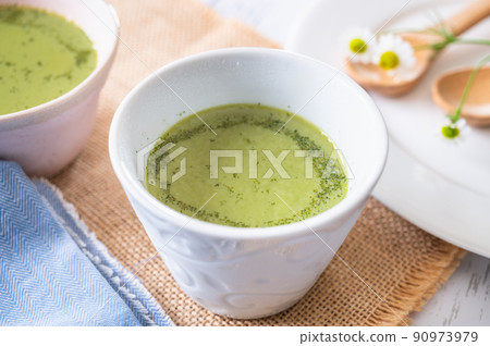 Uji Matcha Latte Jelly 90973979