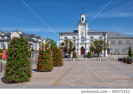 Town Hall Building In Ciechanow Town Hall Building In Ciechanow 90975341