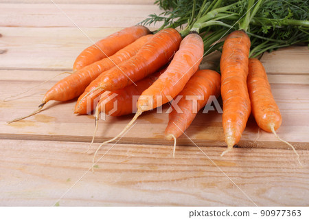 Carrots harvest Carrots harvest 90977363