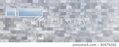 High-quality gray tile with texture, horizontally long material High-quality gray tile with texture, horizontally long material 90979288