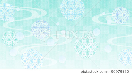 Japanese-style background with a refreshing Japanese paper texture Japanese-style background with a refreshing Japanese paper texture 90979520