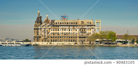Haydarpasha Railway Terminal, in the Bosphorus south of the Port of Kadikoy, Istanbul, Turkey Haydarpasha Railway Terminal, in the Bosphorus south of the Port of Kadikoy, Istanbul, Turkey 90983105