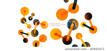 Vector abstract background-插圖素材 [90983471] - PIXTA圖庫