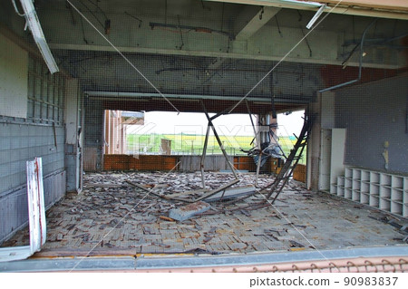 Earthquake remains Nakahama Elementary School Earthquake remains Nakahama Elementary School 90983837