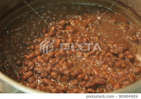 Handmade bean paste, boiled red beans Handmade bean paste, boiled red beans 90984989