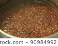Handmade bean paste, boiled red beans 90984992