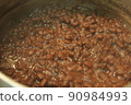 Handmade bean paste, boiled red beans 90984993