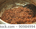 Handmade bean paste, boiled red beans 90984994