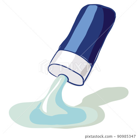 Creme or Shampoo Tube or other Liquid Tester Sampling vector illustration Creme or Shampoo Tube or other Liquid Tester Sampling vector illustration 90985347