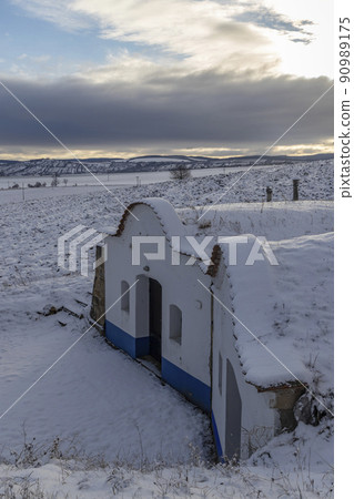 Typical outdoor wine cellars in Plze, Slovacko, Southern Moravia, Czech Republic Typical outdoor wine cellars in Plze, Slovacko, Southern Moravia, Czech Republic 90989175