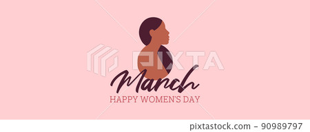 Happy women's day background 90989797