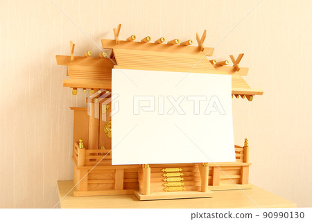 Kamidana sealed with paper pasted and closed until the 49th day 3 Kamidana sealed with paper pasted and closed until the 49th day 3 90990130