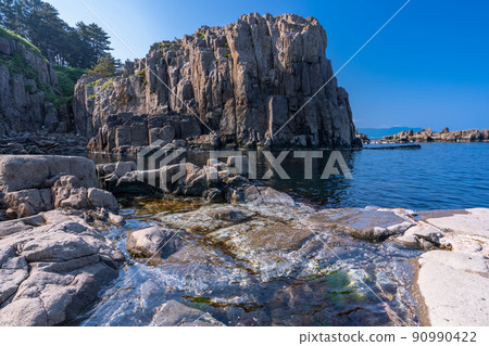 《Fukui Prefecture》 Tojinbo / Fukui scenic spot 90990422