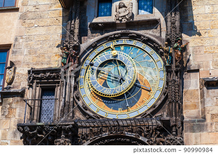 The Prague Astronomical Clock, or Prague Orloj 90990984