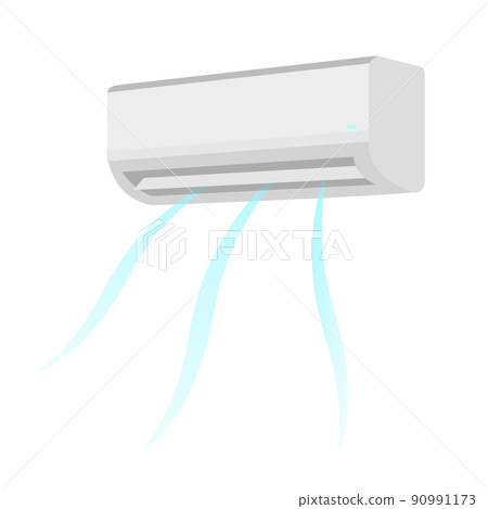 Air conditioning. Summer image. Heatstroke measures. Air conditioning. Summer image. Heatstroke measures. 90991173