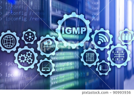 IGMP. Internet Group Management Protocol concept. Communications Technology IGMP. Internet Group Management Protocol concept. Communications Technology 90993936