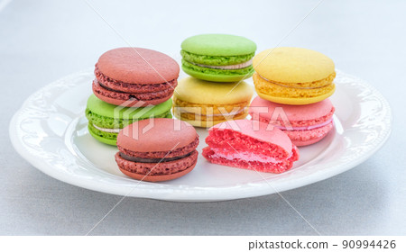Colorful macaroons Colorful macaroons 90994426