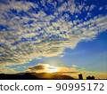Sky clouds sunset 90995172