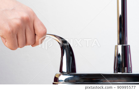 Hand open water faucet 90995577