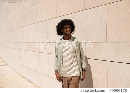 Happy Black man outdoor Happy Black man outdoor 90996178