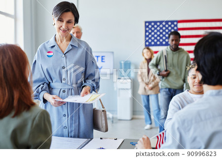 Voters on Election Day 90996823
