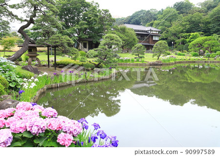 東京都文京區肥後細川庭園 90997589