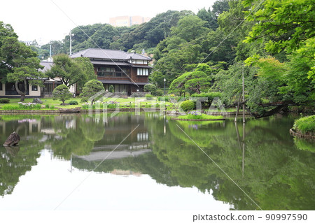 東京都文京區肥後細川庭園 90997590