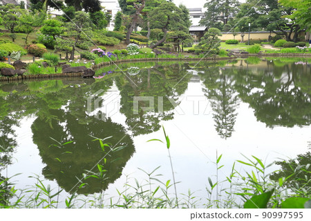東京都文京區肥後細川庭園 東京都文京區肥後細川庭園 90997595