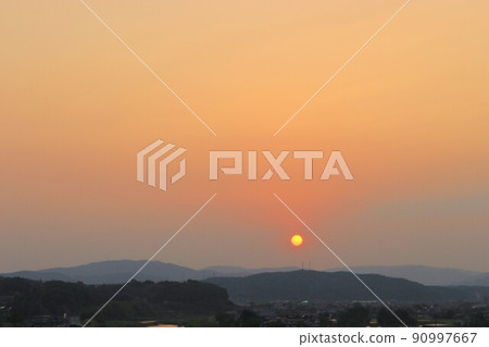夕陽 夕陽 90997667