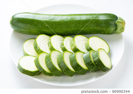 Zucchini slices. Zucchini slices. 90998344