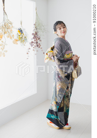 Furisode 成人禮男女鳳頭袴 91000210