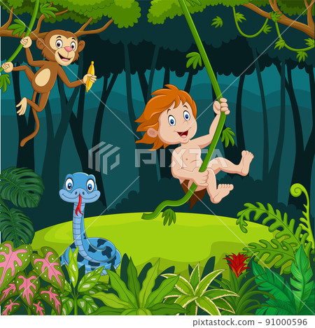 Cartoon tarzan on sale