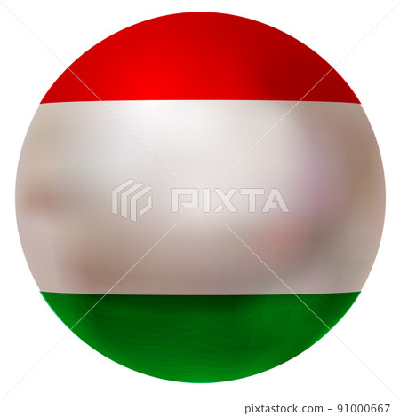 Hungary flag ball icon 91000667