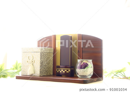 手持追悼會的舞台式祭壇 家中追悼會的形象 4 91001034