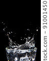 The image of the swaying water is not clear. 91001450