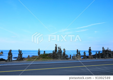 Gimnyeong coast, Jeju island, coast, beach, sea, beach, landscape, summer resort, Gimnyeong coast, Jeju island, coast, beach, sea, beach, landscape, summer resort, 91002589