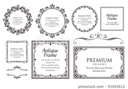 豪華框架設計。仿古式時尚處理 豪華框架設計。仿古式時尚處理 91003612