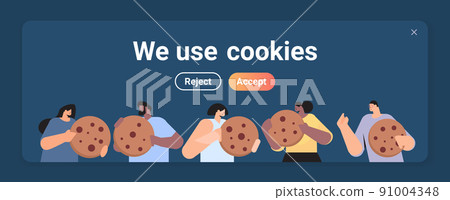 people holding cookie protection of personal information internet web pop up we use cookies policy notification people holding cookie protection of personal information internet web pop up we use cookies policy notification 91004348