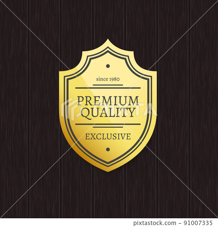 Great Choice Premium Quality Gold Label with Text Great Choice Premium Quality Gold Label with Text 91007335
