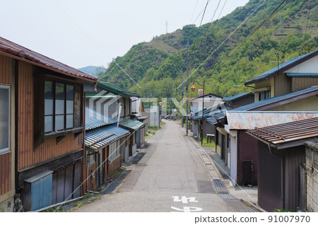 Ashio Copper Mine / Akakura District Townscape [Ashiomachi, Nikko City, Tochigi Prefecture] 91007970