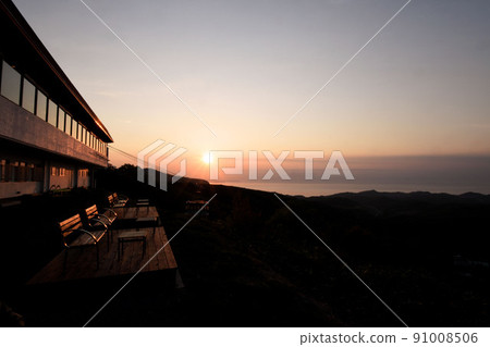 北海道兩大夜景,天狗山黃昏,小樽 北海道兩大夜景,天狗山黃昏,小樽 91008506