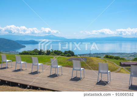 滋賀縣函館高島市琵琶湖山 91008582