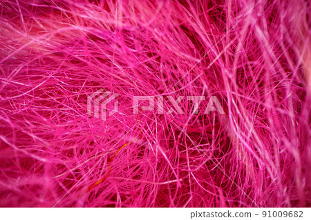 Macro shot of tangled threads close up 91009682