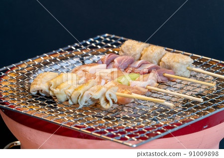 Yakitori with Shichirin (Binchotan) Yakitori with Shichirin (Binchotan) 91009898