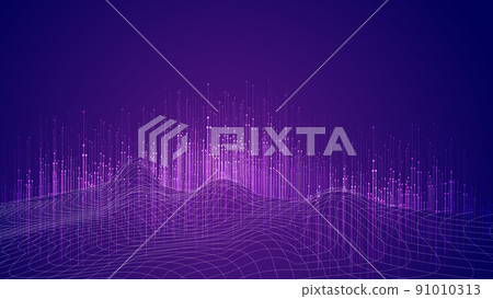 靛藍紫紫 San-I 空間大數據互網絡技術背景。 91010313