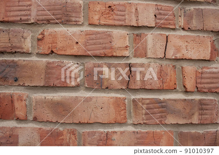 Background of old vintage brick wall urban environment background for your projects 91010397